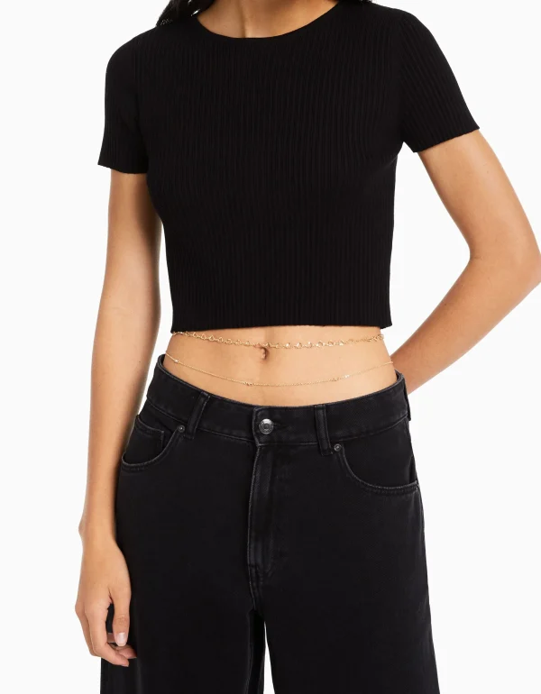 Belly chain corazones-BERSHKA Cheap
