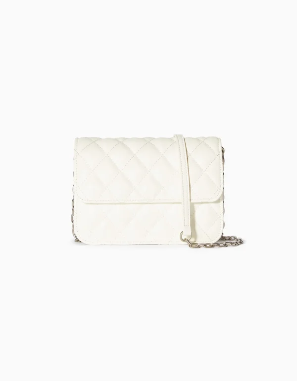 Bolso acolchado asa cadena-BERSHKA Cheap