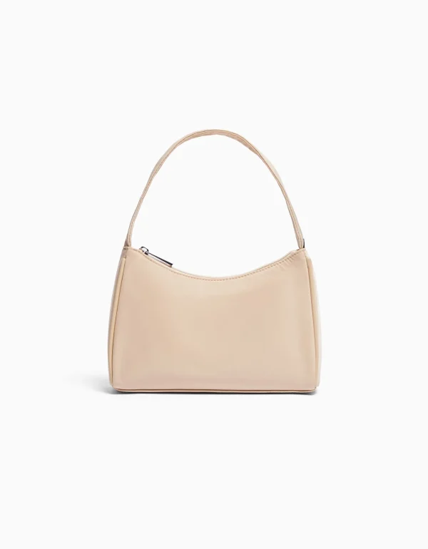 Bolso asa hombro tejido-BERSHKA Flash Sale