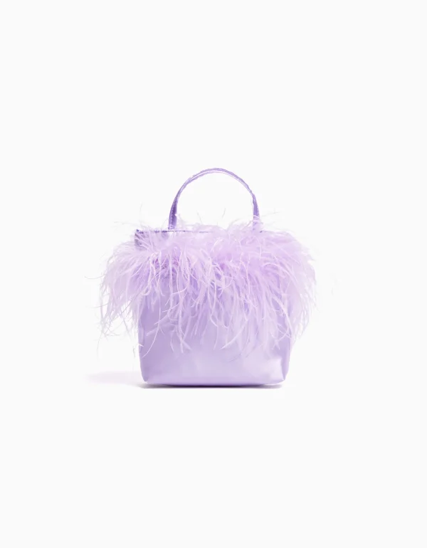Bolso asa plumas-BERSHKA Hot