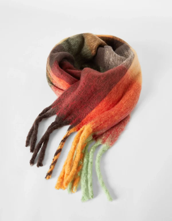 Bufanda cuadros-BERSHKA Flash Sale