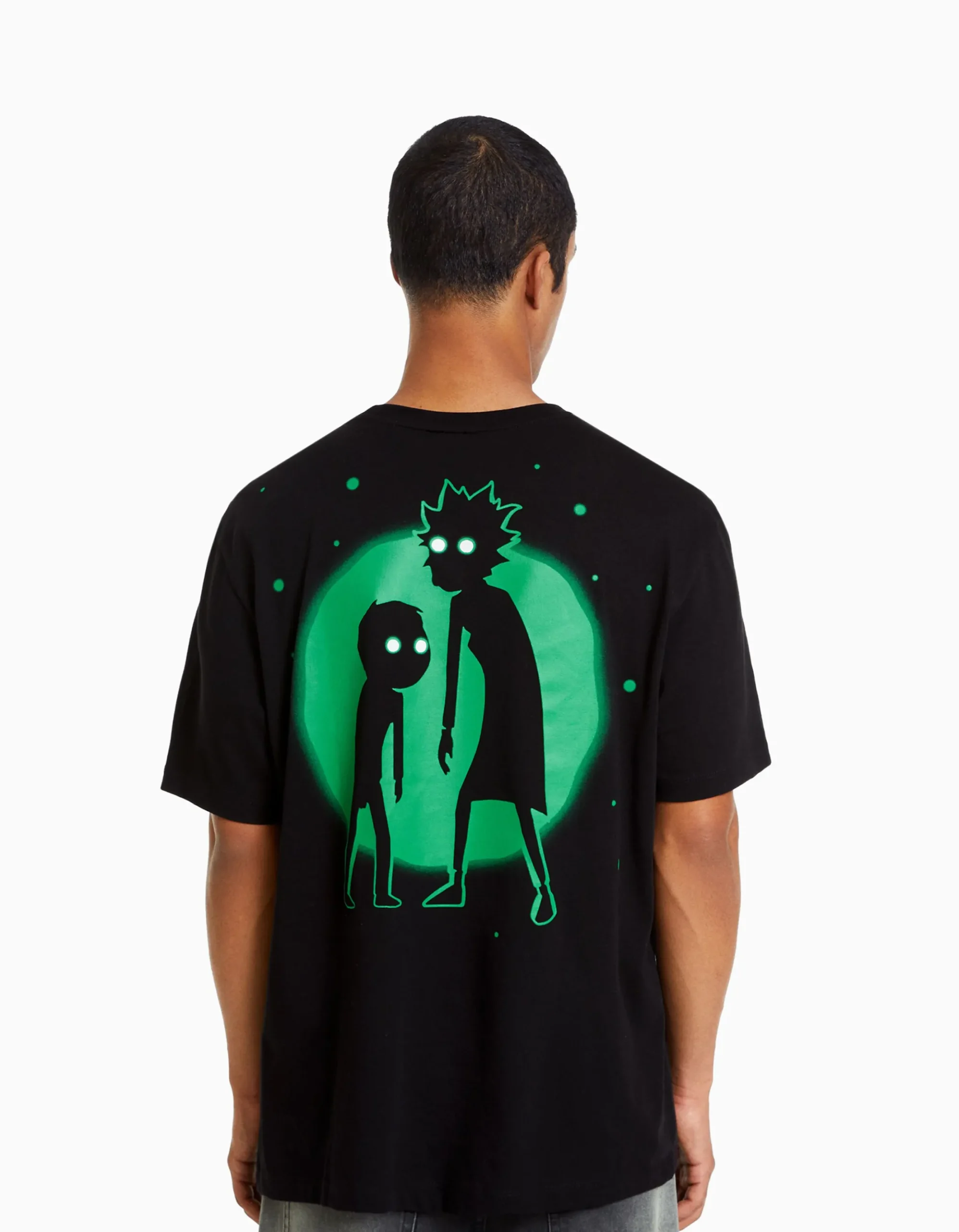 Camiseta manga corta regular fit print RickMorty-BERSHKA Best
