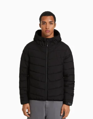 Cazadora acolchada ligera-BERSHKA New