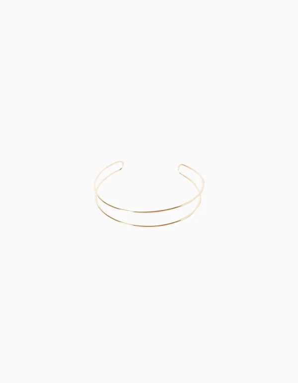 Collar choker efecto -BERSHKA Outlet