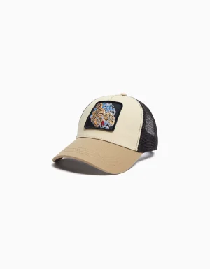 Gorra trucker print-BERSHKA Fashion