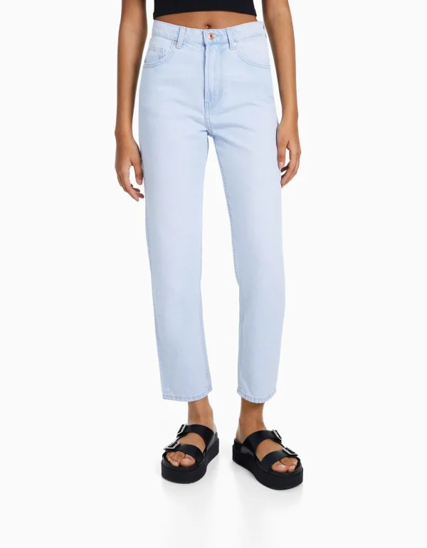 Jeans mom-BERSHKA Best Sale