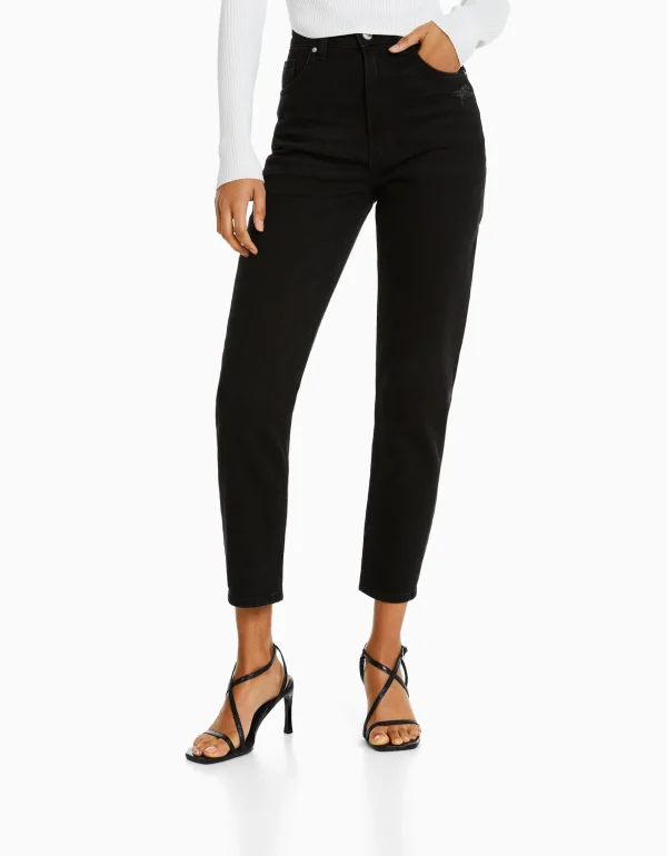 Jeans mom slim confort-BERSHKA Flash Sale