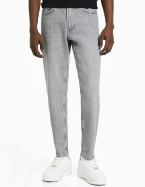 Jeans straight vintage-BERSHKA Flash Sale