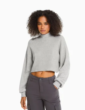 Jersey cropped-BERSHKA Shop