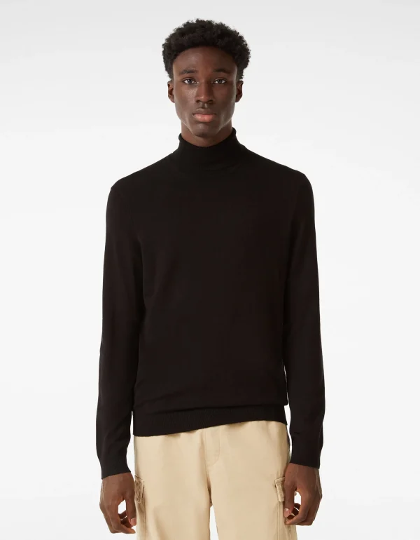 Jersey cuello alto-BERSHKA Hot