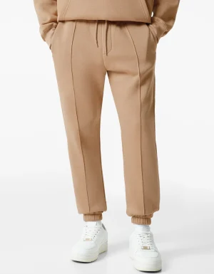 Pantalón felpa jogger-BERSHKA Store