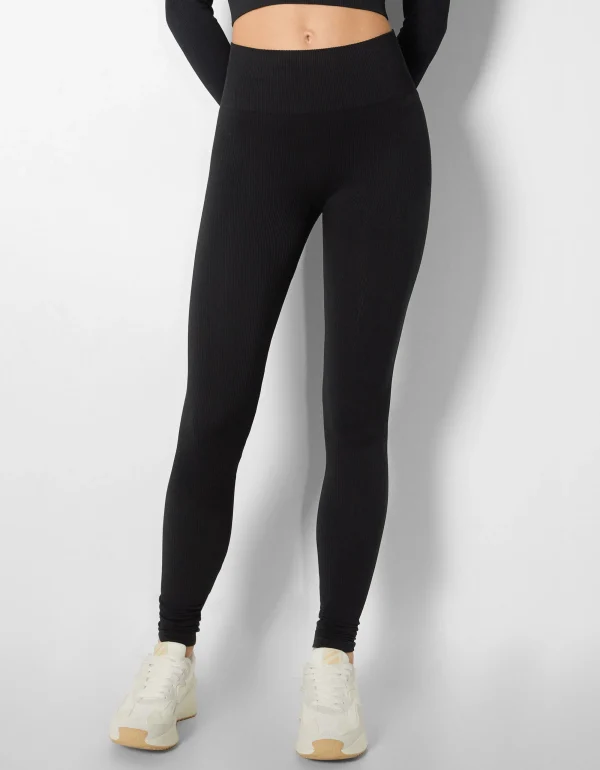 Pantalón legging seamless-BERSHKA Discount