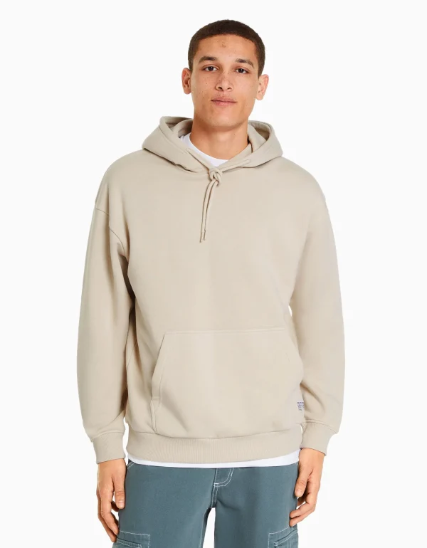 Sudadera capucha oversize-BERSHKA Store