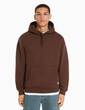 Sudadera capucha oversize-BERSHKA Flash Sale