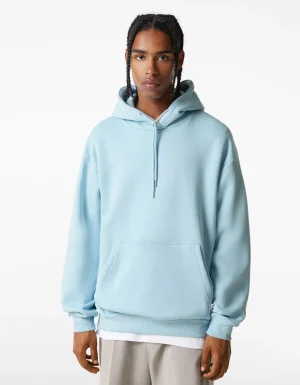 Sudadera capucha oversize-BERSHKA Online