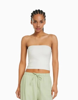 Top bandeau-BERSHKA Store