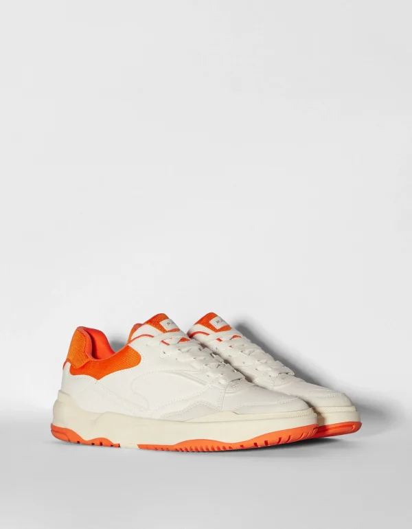 Zapatillas combinadas rejilla detalle color-BERSHKA Discount