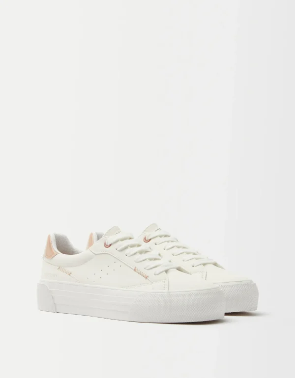 Zapatillas plataforma combinadas-BERSHKA Hot