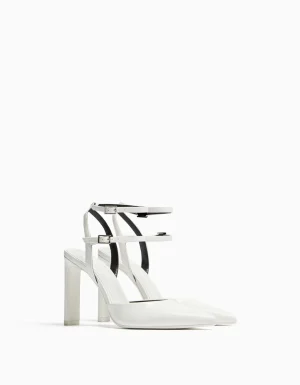 Zapato tacón destalonado pulsera-BERSHKA Store